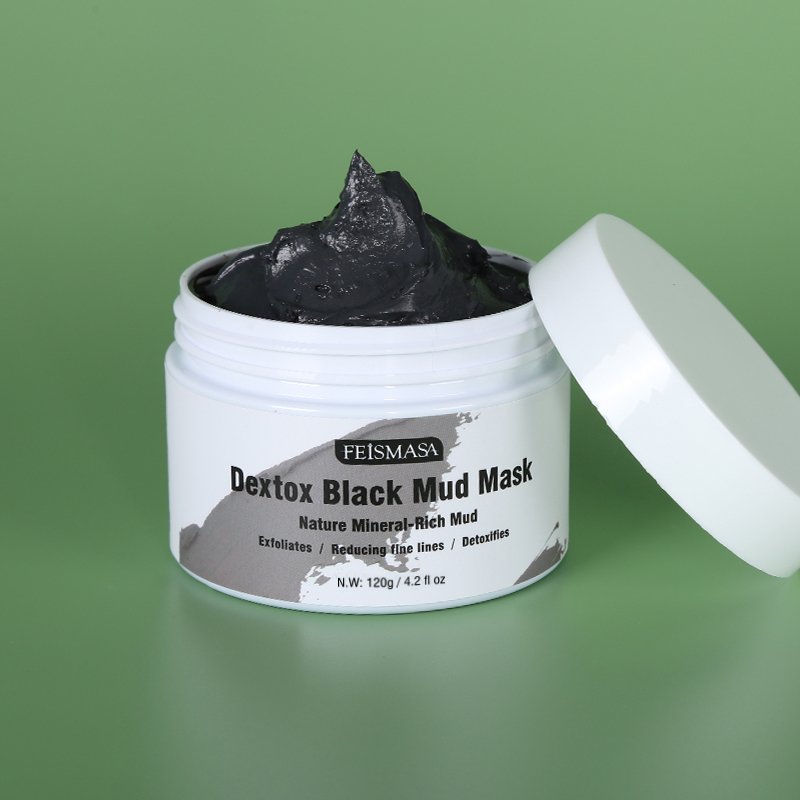 Logo Clay Powder Face Skin Mask Vitamin C  Mud Mask for Deep Cleansing Minimize Pores Moisturizing Clay Mask thumbnail 2